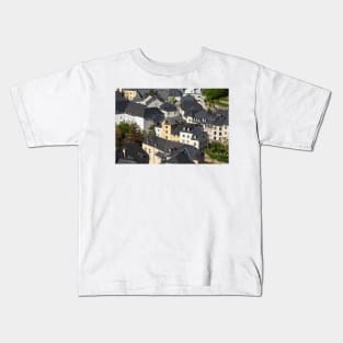 Unterstadt Grund, Alzette Valley, Luxembourg Kids T-Shirt